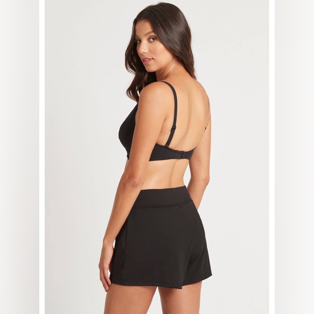 Sea Level Swim Shorts In Black Women’s Size 16 - Picture 2 of 7